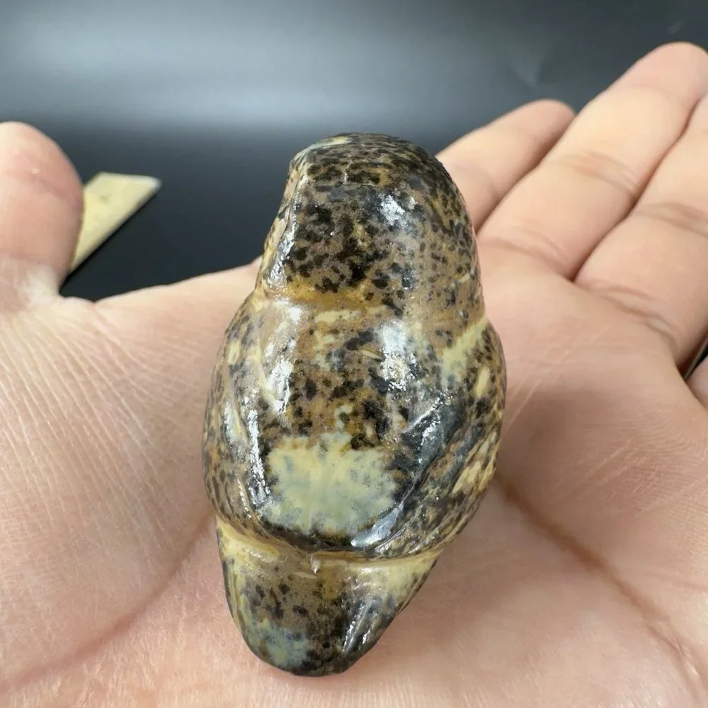 Vintage Otagiri Ceramic Speckled Glaze Stoneware Miniature Ceramic Figurine VTG‎